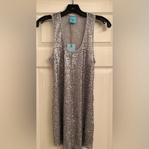 Sequin racer back top